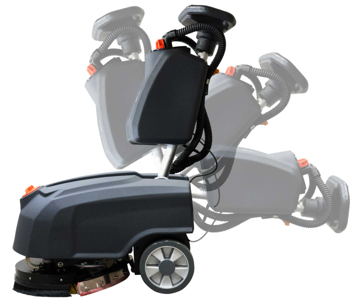 Scheuersaugmaschine SSM Premium 300 mit 350 mm Bürstendurchmesser